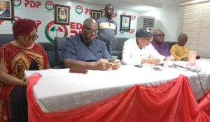 Read more about the article PDP calls on Tinubu, IGP, and traditional institutions to intervene in LGC chairmen suspension