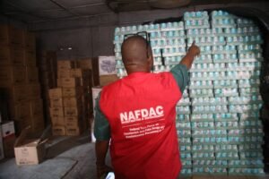 Read more about the article NAFDAC seizes unregistered food products worth over N3.8 billion in Lagos 