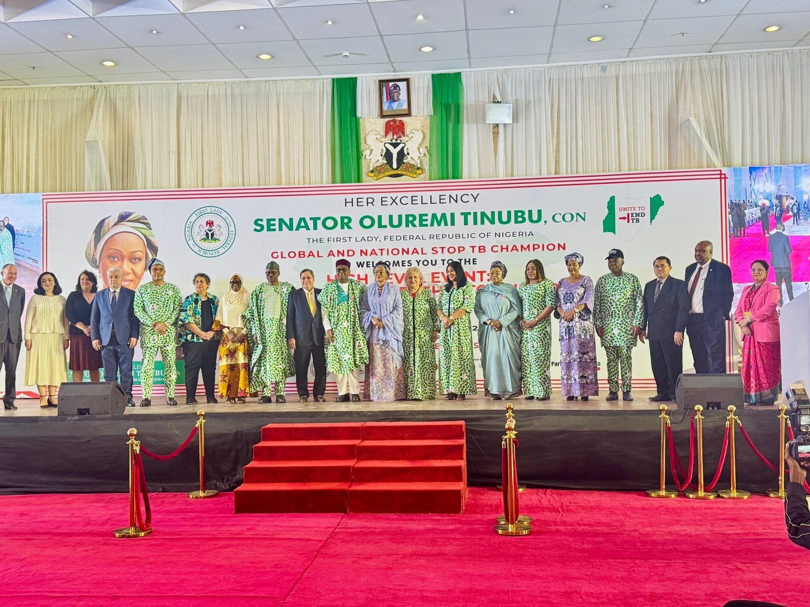 You are currently viewing First Lady, Remi Tinubu donates N1 billion to support tuberculosis initiatives, advocates local vaccine manufacturing 