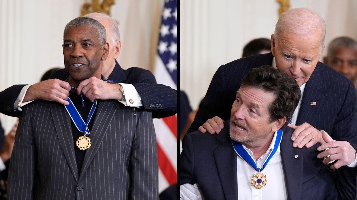 You are currently viewing Denzel Washington, Michael J. Fox honoured with Presidential Medal of Freedom – The Sun Nigeria