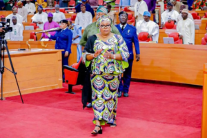 Read more about the article Breaking: Meranda steps down as Lagos Speaker as ousted Speaker Obasa steps in